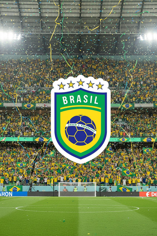 Brasil Lucky Patch — stick-on patch for bags and jackets